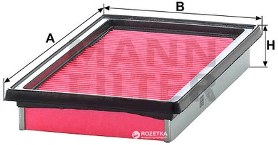 Фільтр повітряний MANN C 2420