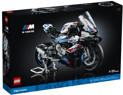 Zestaw klockow LEGO Technic BMW M 1000 RR 1920 elementow (42130) (955555911091559) - Outlet