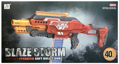 Karabin rolkowy LEAN Toys na strzałki z dużym magazynkiem 4809 (5907625586009)