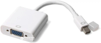 Адаптер Viewcon VDP04 перетворювач Mini DisplayPort-VGA fem, 0.1м