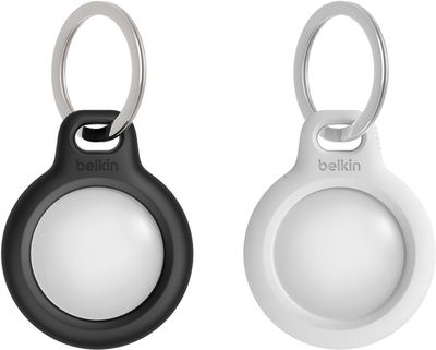 Брелок-тримач Belkin Secure AirTag Holder 2 шт Black/White (MSC002BTH35)