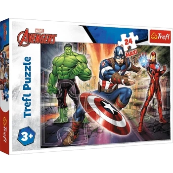 Пазл Trefl Maxi The Avengers В мире Мстителей 24 элемента (5900511143218)