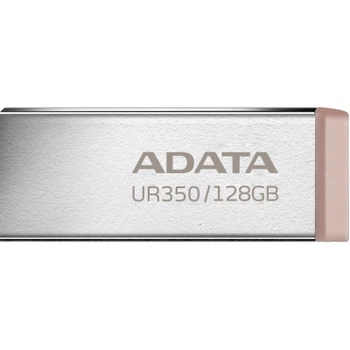 USB флеш накопитель ADATA 128GB UR350 Silver/Beige USB 3.2 (UR350-128G-RSR/BG)