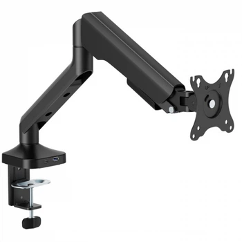 Кронштейн настольный для монитора 17-40" OfficePro ma451b, Black, vesa 100x100 мм/75x75 мм, регулировка (поворота, наклона, вращения, высоты), нагрузка до 12 кг