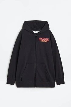 Толстовка H&M 134 140см черный принт 26061126590