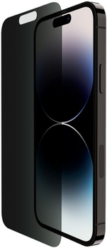 Захисне скло Belkin ScreenForce TemperedGlass Privacy Treated для Apple iPhone 16 Plus / 15 Plus / 14 Pro Max (OVA148ZZ)