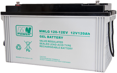 Akumulator MW Power VRLA GEL MWLG 120-12EV 12V 120Ah (5902135116920)