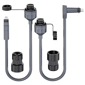 Комплект : кабельных переходников EDUP SPX / RJ45 V2 IP68 0,5м для роутера и тарелки StarLink [ EP-SK0070 ]