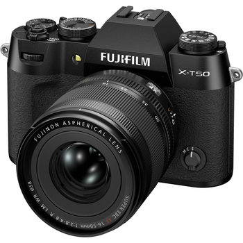 Беззеркальный фотоаппарат Fujifilm X-T50 + XF 16-50mmF2.8-4.8 R LM WR Kit Black (16828478)