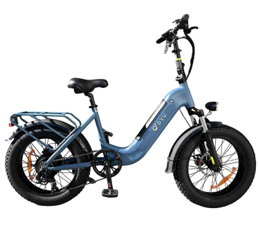 Електровелосипед 20" DYU FF500 Alu 500 Вт, 14 А/год, 48 В, синій (FF500)