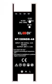 Блок питания на DIN-рейку 120W 48V IP20 KLOODI