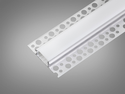 Алюмінієвий профіль у гіпсокартон Diasha для LED стрічки 1м