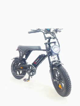 Электровелосипед Фетбайк Cruzzer V8 mini Задний привод (750W, 48V, 18Ah)