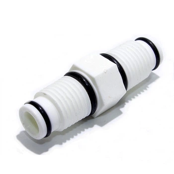 З'єднувач міжколбовий 2810-А/СС-2W 1/4"-1/4" (різьблення-різьблення) з ущільнювачем