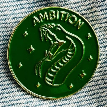 Значок пін Harry Potter (Slytherin Ambition)