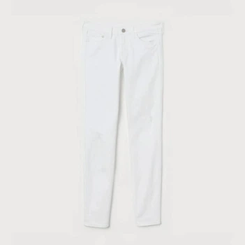 Джинсы для девочки H&M 006232 152 см Белый