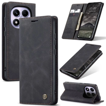 Чехол книжка с магнитом Xiaomi Redmi Note 14 Pro CaseMe Black (41142-2B)