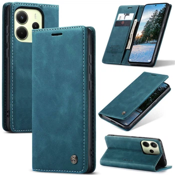 Чехол книжка с магнитом Xiaomi Redmi Note 14 (версия Global) CaseMe Sea Green (41141-56)