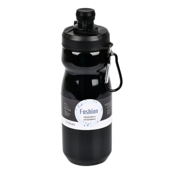 Термопляшка Fashion For Bike MT-5348-0.5 550 мл спортивна з фіксатором Black