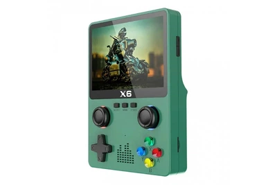 Портативная ретро игровая консоль X6 с экраном 3.5 дюйма 1000 встроенных игр