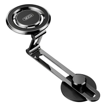 Автотримач XO C132 Tesla specific iPhone metal braket Black 72111