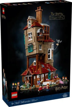 Zestaw klockow LEGO Harry Potter: Nora — edycja kolekcjonerska 2405 elementow (76437) (955555911178190) - Outlet