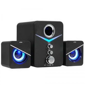 Комплект домашних колонок 3 в 1 черные Niye MC Computer Audio D221 GM
