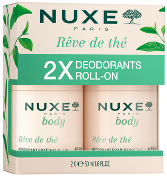 Zestaw dezodorantów w kulce Nuxe Rêve de Thé 24H 2 x 50 ml (3264680043673)