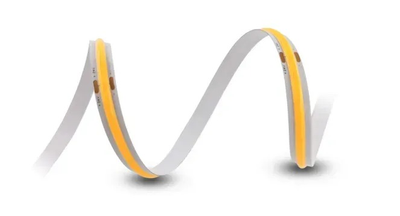 Світлодіодна стрічка MW Lighting Тип COB 5 Вт 320 кристалів/м² CRI >90 24 В 3000K IP20 50 м тепла біла (UQS-COB-5W-WW-24V-50M)