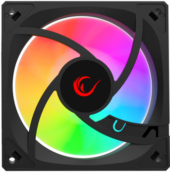 Wentylator Rampage 7C-120S Infinite loop ARGB 120 mm Black