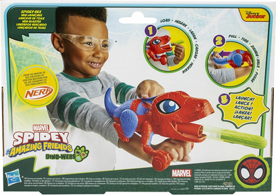Zestaw zabawek Hasbro Nerf Disney Marvel: Spidey And His Amazing Friends Dino-Webs Spidey-Rex F9475 (5010996273635)