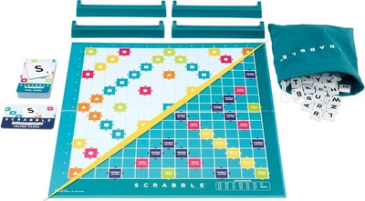 Настільна гра Mattel Scrabble (грецька версія) (194735239450)