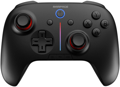 Kontroler bezprzewodowy Rampage Hydra Black (HYDRA-BLACK)