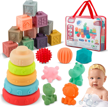 Іграшка для купання Ricokids Сортер RK-756 24 елемента (5903890616519)
