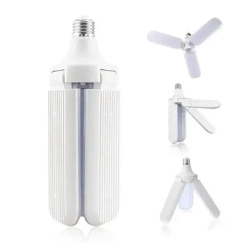Светодиодная лампа Fan Blade Led 45W E27 тройная форма вентилятора 45 вт 6500k