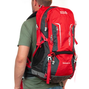 Большой туристический рюкзак Royal Mountain 45л. PR-250618-40547 красный
