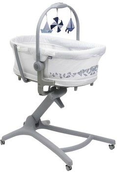 Łóżeczko dziecięce wielofunkcyjne Chicco Baby Hug Pro 5 w 1 Białe (8058664173266)