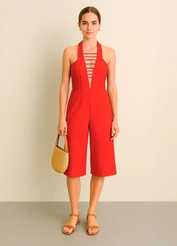 Комбинезон женский Missguided красный, размер M (STK002260-49)