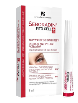 Serum Seboradin Fito cell Aktywator wzrostu rzęs i brwi 6 ml (5902751583465)