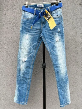 Джинси для хлопчика S&D jeans 140 см, світло-блакитний