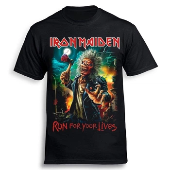 Футболка Talisman Iron Maiden - Run For Your Lives Черный L (TSRW084)
