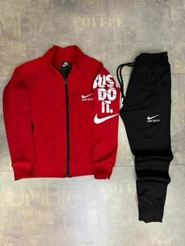Дитячий спортивний костюм JUST DO IT. 36 140 см Червоний