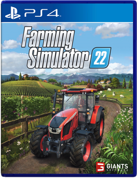 Гра Farming Simulator 22 PlayStation 4 (Blu-ray диск)