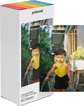 Papier fotograficzny Polaroid HiPrint 4x6, kaseta 80 arkuszy (9120134280374)