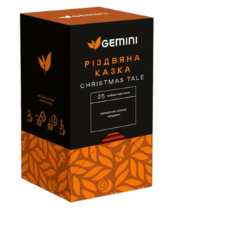 Чай Gemini Рождественская сказка пакетированный 25 шт