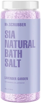 Парфюмированная соль для ванны - Mr.Scrubber Lavender Garden Sia Natural Bath Salt 600g (1261253-1050726150-2)