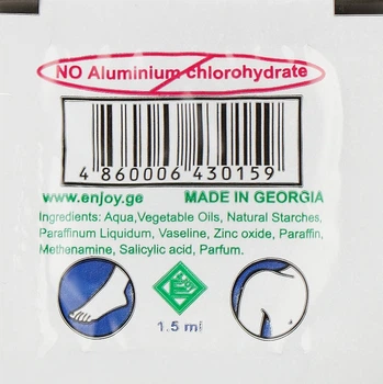 Эко-крем-дезодорант - Enjoy & Joy Light Scent Deodorant Cream (пробник) 1.5ml (943430-1200325-2)