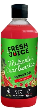 Гель для душа "Ревень и клюква" - Fresh Juice Rhubarb & Cranberries Shower Gel 473ml (1309344-354987733-2)