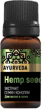 Экстракт семян конопли для волос и кожи Pharma Group Ayurveda Hemp Seed 10ml (868509-794951-2)
