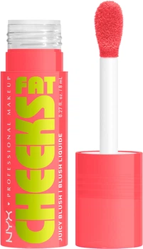 Румяна для обличчя NYX Professional Makeup Fat Cheeks 05 Peach Plunge 8 мл (800897271220)
